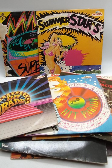 «Lote de 11 discos de vinil»