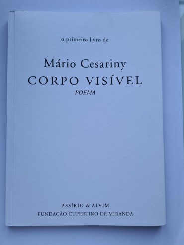 MÁRIO CESARINY CORPO VISÍVEL