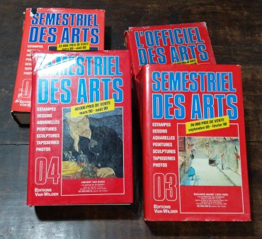 EL SEMESTRIEL DES ARTS - 4 VOLUMES
