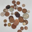 Lote de moedas do Reino Unido