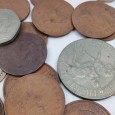 Lote de moedas do Reino Unido