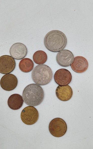 Lote de moedas da Alemanha