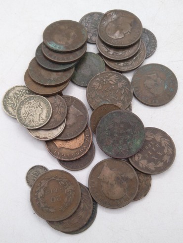 Lote de moedas de Portugal