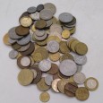 Lote de moedas de diversos países