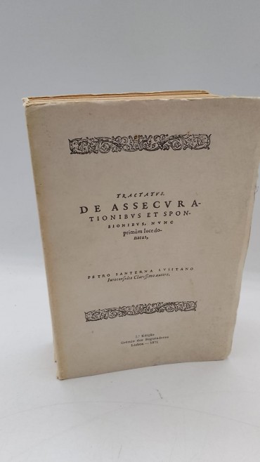 «Tractatus de assecurationibus et sponsionibus»