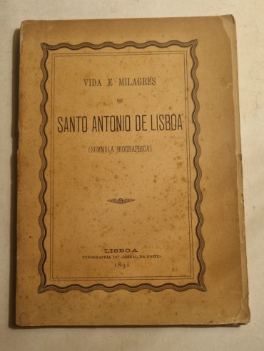 VIDA E MILAGGRES DE SANTO ANTÓNIO DE LISBOA