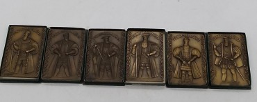 «6 Medalhas comemorativas Governadores da Índia»