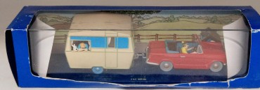 Carro do Tintin - El Triunph Herald Rojo