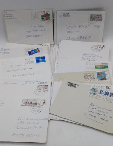 «Lote de 108 envelopes»