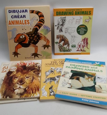 «desenho de Animais-6 volumes»
