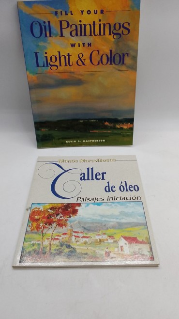 Pintura a óleo-2 volumes»