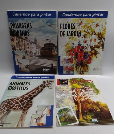 «Cadernos de Pintura-4 volumes»