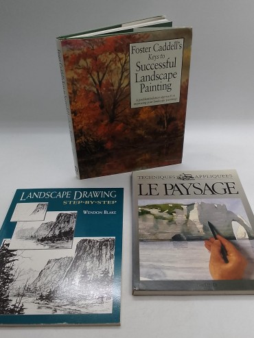 «Pintura de paisagem-3 volumes»