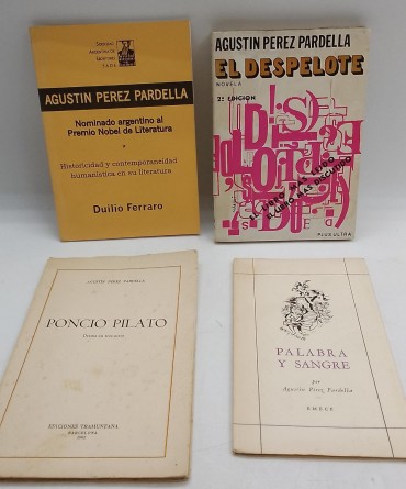 «Agustin Pérez Pardella-4 volumes»