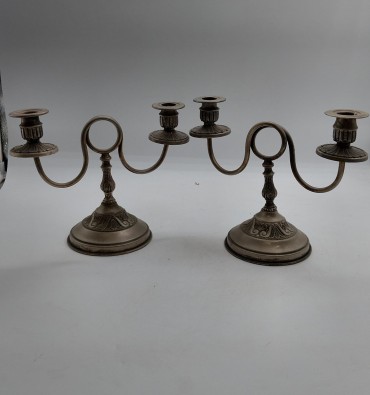 Par de candelabros