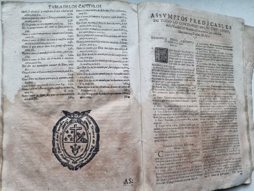 TRATADO DE LA VANIDAD DEL MUNDO - 1676