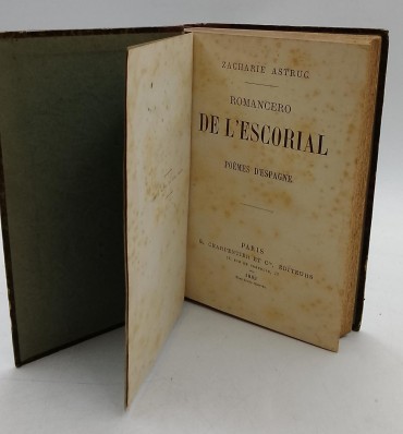 «Romancero de L´Escorial»