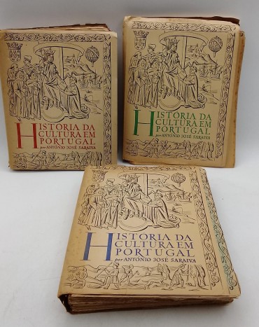 «História da Cultura em portugal-3 volumes»