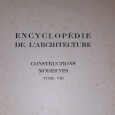 Encyclopedie de L´Architecture em folhas/cartolinas soltas