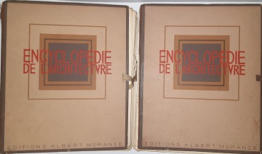 Encyclopedie de L´Architecture em folhas/cartolinas soltas