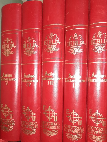 Biblia Sagrada – Antigo Testamento em 5 volumes