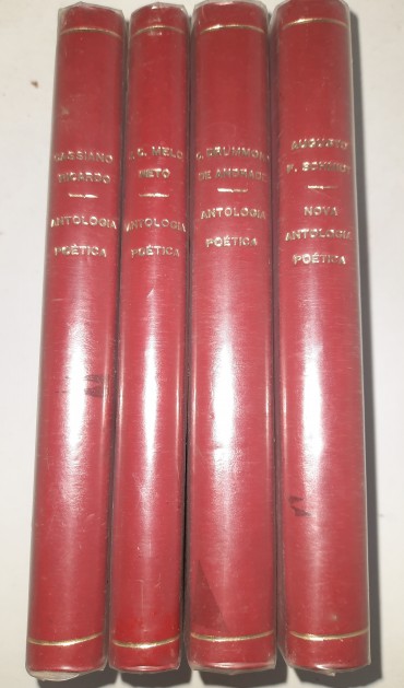 Quatro (4) Livros – Antologia Poética	