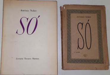 Duas edições diferentes do Livro “SÓ” de António Nobre