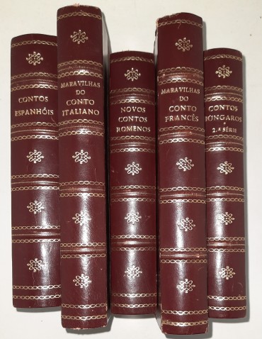 Cinco (5) Livros de Contos de vários países