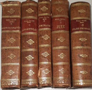 Cinco (5) Obras do Escritor Hall Caine