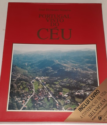 Caixa c/(2) Livros Portugal visto do céu e Conservação da vida selvagem