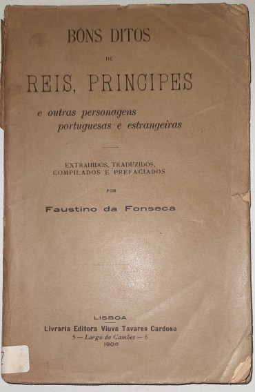 Bons Ditos de Reis, Príncipes e outras personagens….
