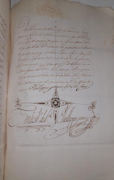 Manuscrito de 12 Dezembro de 1755	