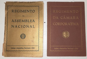 Regimento Assembleia Nacional e Câmara Corporativa