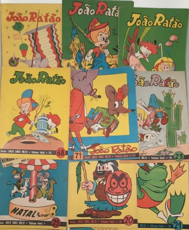 Vinte (20) publicações infantis do João Ratão	
