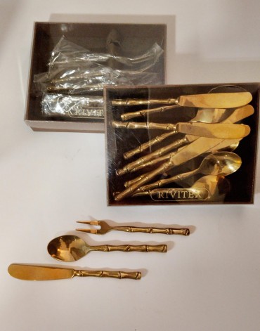 Dezoito talheres de doce