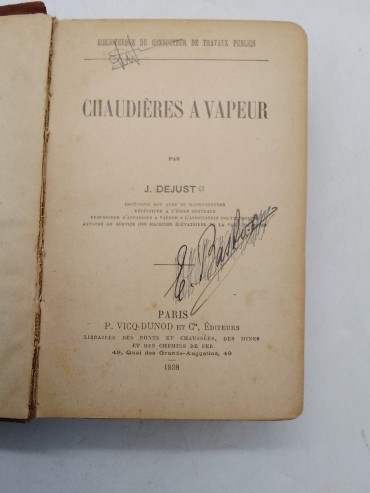 «Chaudières a vapeur»
