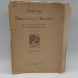 «Anais das Bibliotecas e Arquivos»