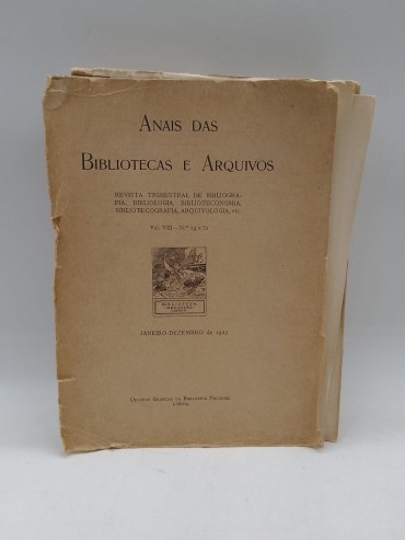 «Anais das Bibliotecas e Arquivos»