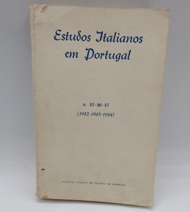 «estudos Italianos em Portugal»