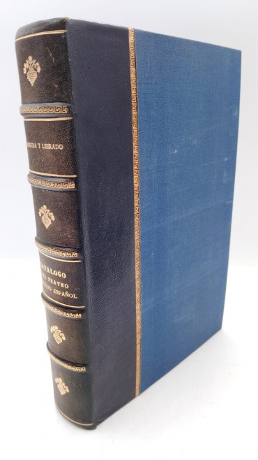 «Catálogo bibliográfico y Biografico del Teatro Antiguo Español desde sus origenes hasta mediados del siglo XVIII» 