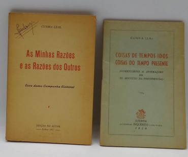 «Cunha leal-2 volumes»