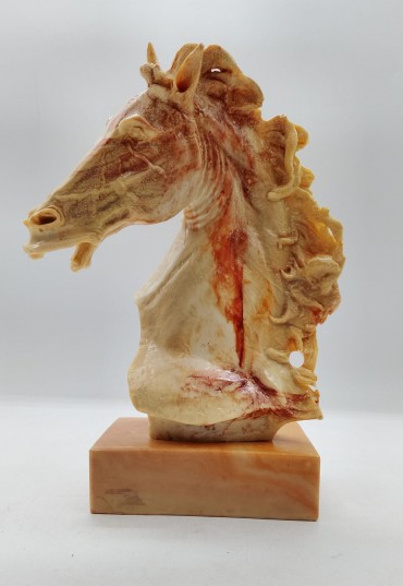 Escultura «Cabeça de cavalo»