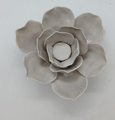 Castiçal em faiança