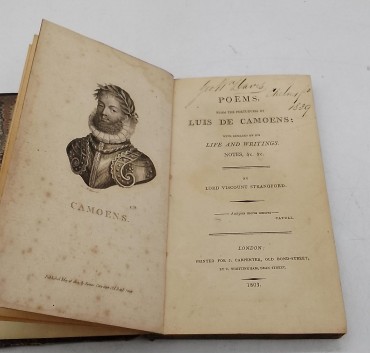 «Poems from the portuguese of Luis de Camoens: with remarks on his Life and Writings...»