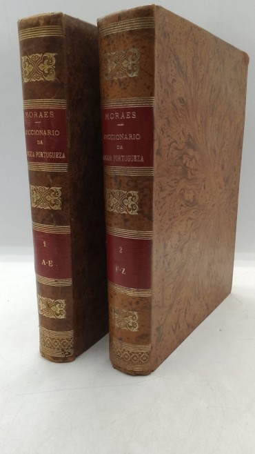 «Diccionario da lingua Portugueza-2 volumes»