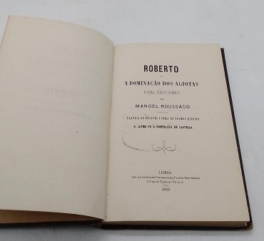 «Roberto ou a Dominação dos Agiotas. Poema Heroi-Cómico»