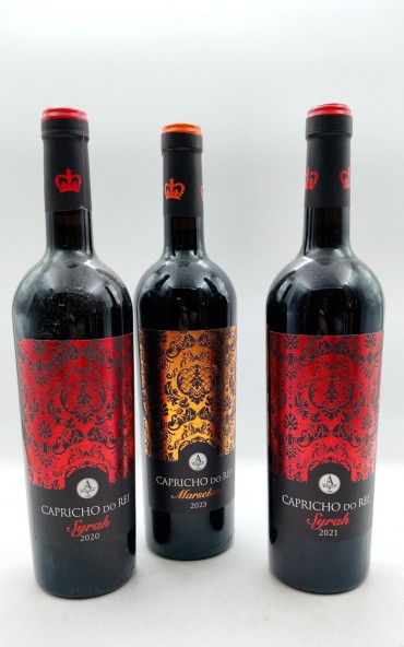«Capricho do Rei Syrah-3 garrafas»