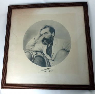 Retrato de João de Deus (1830-1896) - Emílio Biel (1838-1915)