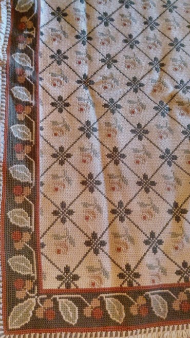 Tapete de Arraiolos «Rosas»