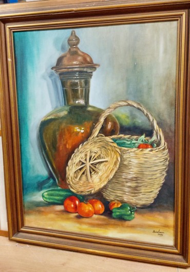 Natureza morta (com cesto)